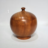 菓子器 蓋付物入れ 地球儀