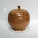 菓子器 蓋付物入れ 地球儀