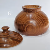 菓子器 蓋付物入れ 地球儀