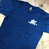 藍染めTシャツ【無】~無限~