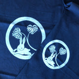 藍染め暖簾 120cm 2巾