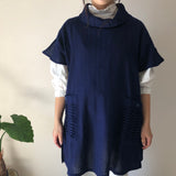 タートルネックベスト