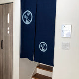 藍染め暖簾 120cm 2巾