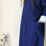 ワイドネックワンピース