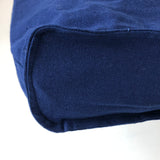 藍染めのリバーシブルバッグ 手提げ(中)