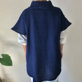 タートルネックベスト