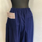 もんぺ 藍染・草木染