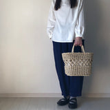 もんぺ 藍染・草木染