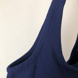 藍染めのリバーシブルバッグ 手提げ(中)