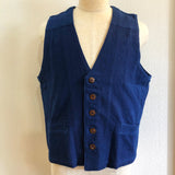 ベスト 藍染 草木染
