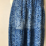 ティアードスカート 雁木絞り