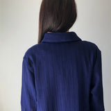 Aラインロングブラウス