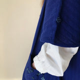 ハーフスリーブブラウス