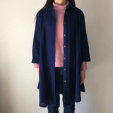 Aラインロングブラウス