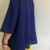 ガーゼ ワイドネックプル