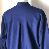 メンズ藍染めジャケット