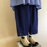 もんぺ 藍染・草木染