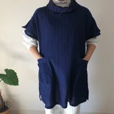 タートルネックベスト