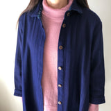 Aラインロングブラウス