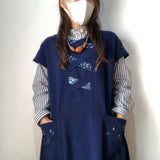 レースアップワンピース