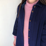 Aラインロングブラウス