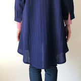 Aラインロングブラウス