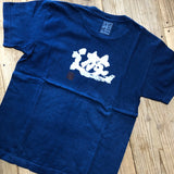 藍染めTシャツ【遊】