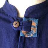 メンズ藍染めジャケット