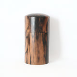 茶筒 黒柿・縞柿【幻の木】 05