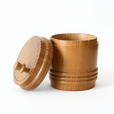 七味唐辛子入れ 樽形 桑