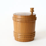 七味唐辛子入れ 樽形 桑