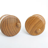 七味唐辛子入れ 樽形 桑