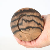 茶筒 黒柿・縞柿【幻の木】 01