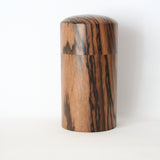 茶筒 黒柿・縞柿【幻の木】 04