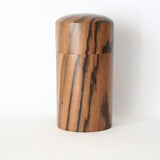 茶筒 黒柿・縞柿【幻の木】 04