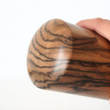 茶筒 黒柿・縞柿【幻の木】 04