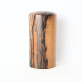 茶筒 黒柿・縞柿【幻の木】 02