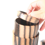 茶筒 黒柿・縞柿【幻の木】 03