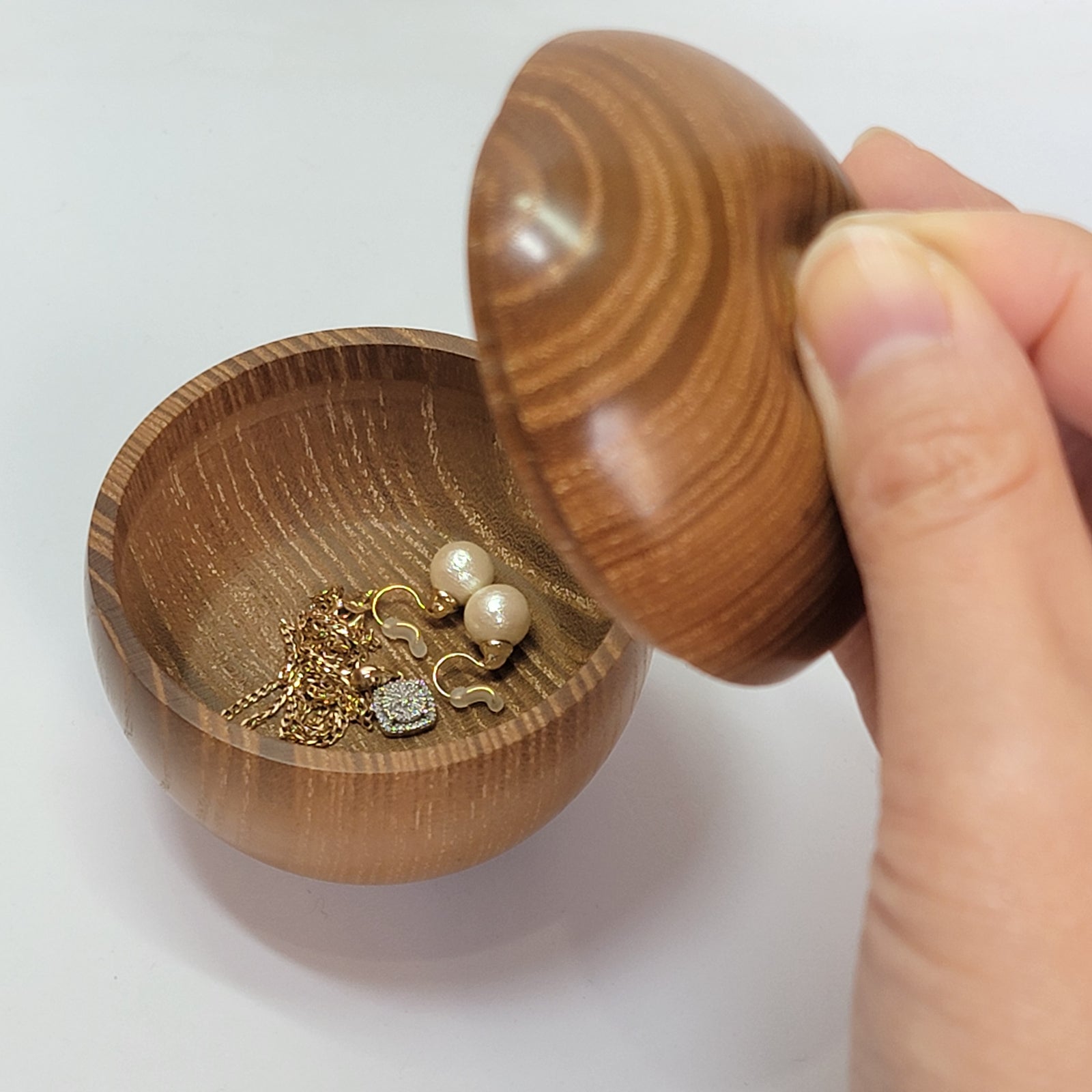 ゆうころりん様　ご注文家具 りんご形 桑小物入れ – aitoki - 時を楽しむ丁寧な暮らし