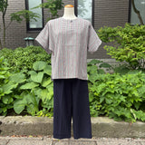 【夏季限定】すずしブラウス　ショート丈
