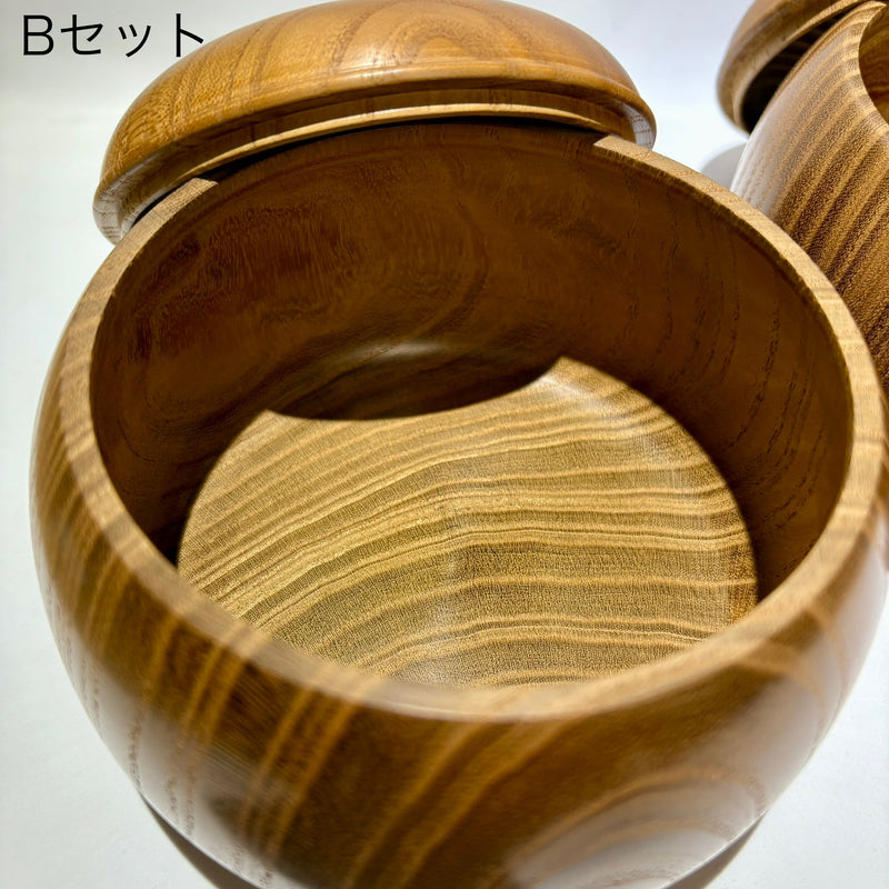 桑 碁石入れ　碁笥　駒入れ【特別価格】