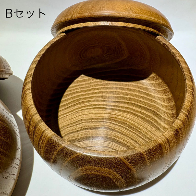 桑 碁石入れ　碁笥　駒入れ【特別価格】