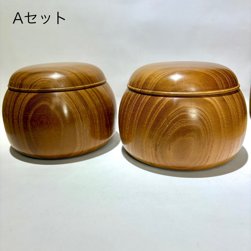 桑 碁石入れ　碁笥　駒入れ【特別価格】