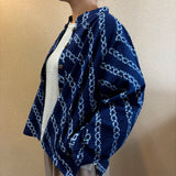 <新作>スタンドカラーブラウス