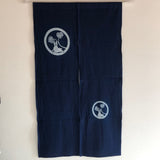 藍染め暖簾　150cm  ２巾